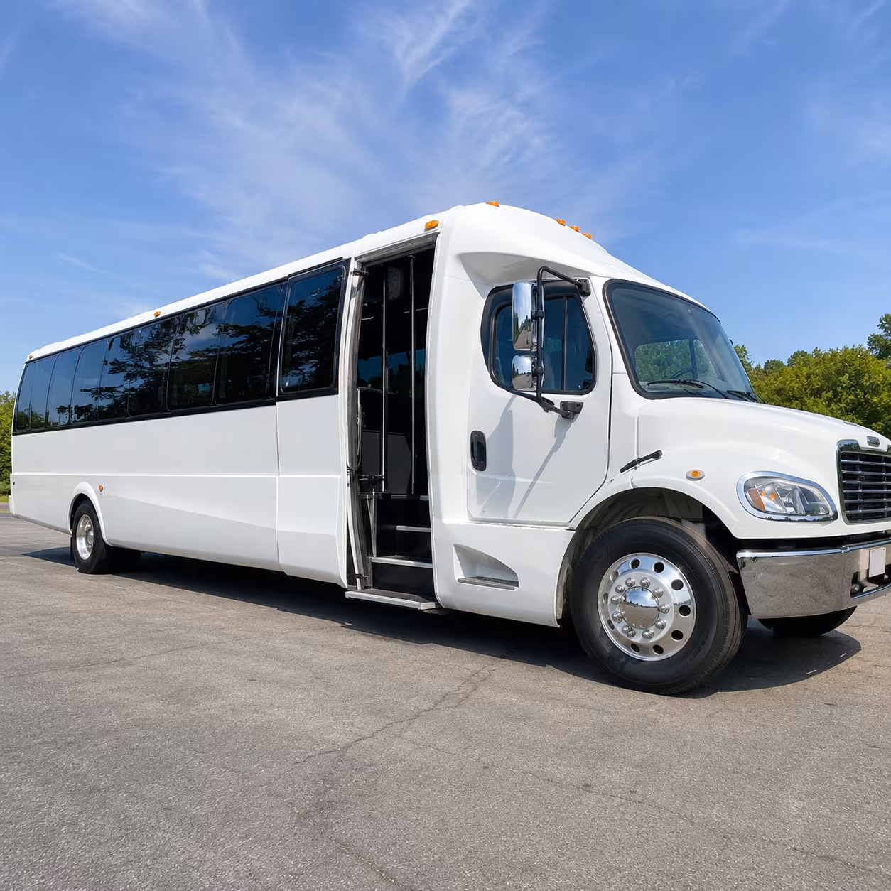 bus rentals for corporate retreats and off site team events near lincoln