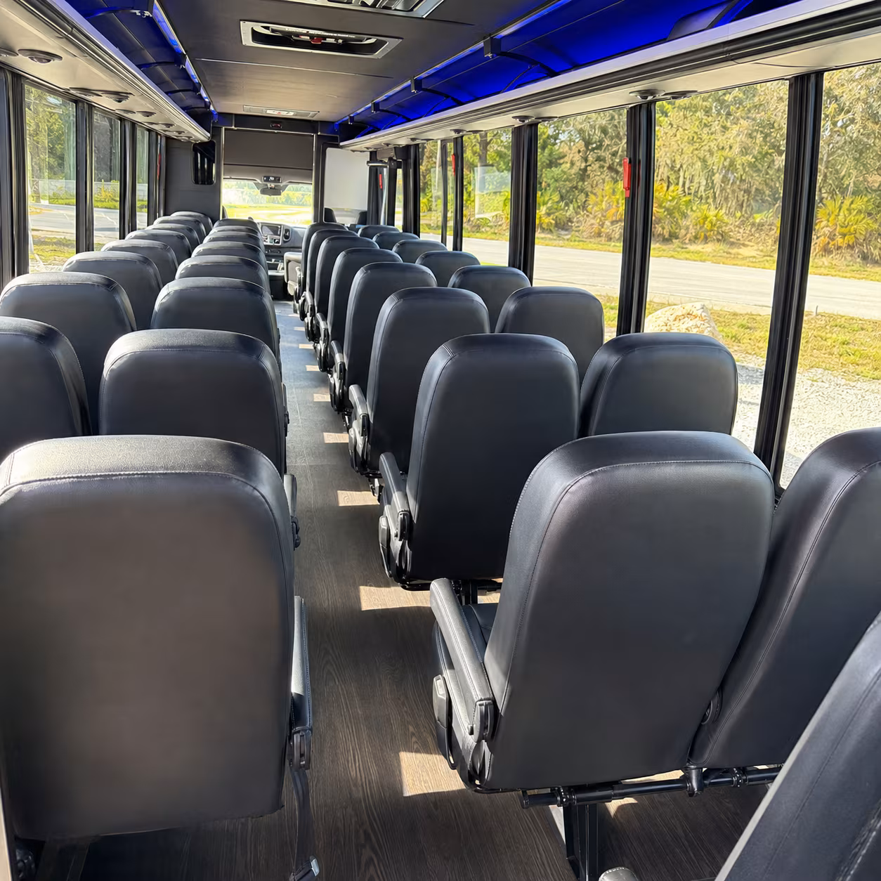 lincoln concert transportation onboard seating