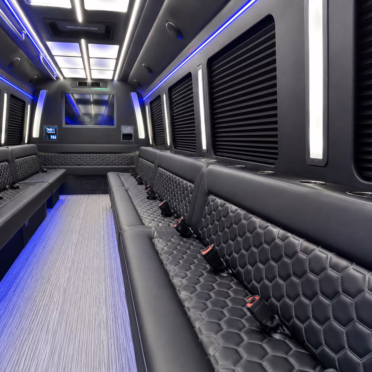 lincoln quincea n era sweet 16 party bus rental