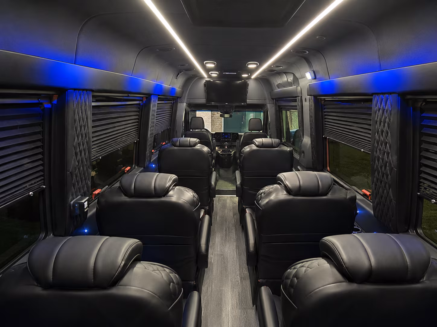 sprinter vans and minibuses for intimate lincoln wedding groups